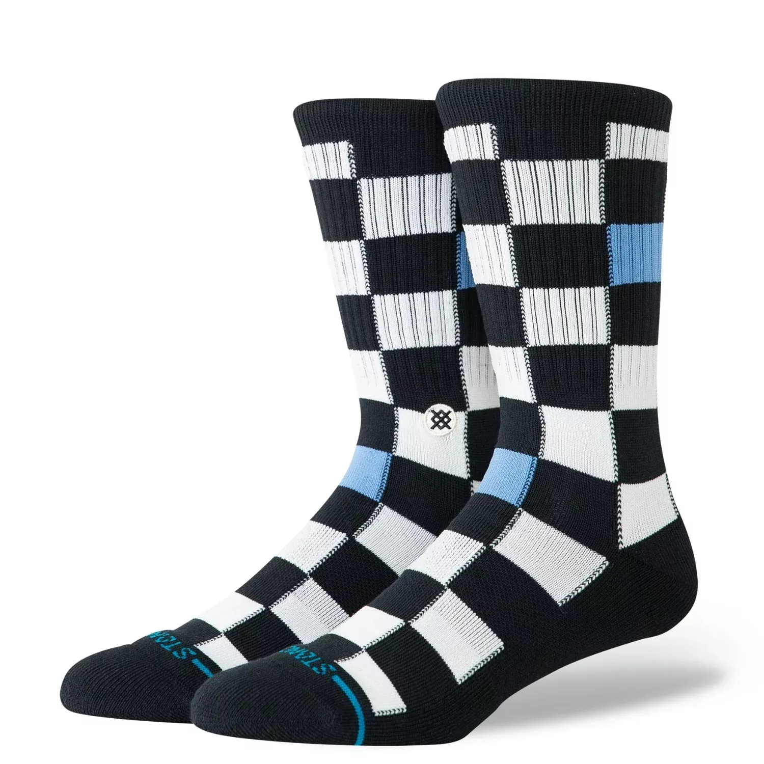 Stance Icon Chef Check Crew Socks