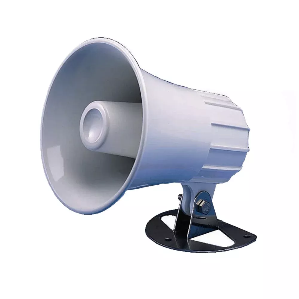 Standard Horizon 4.5″ Round Hailer/PA Horn – White