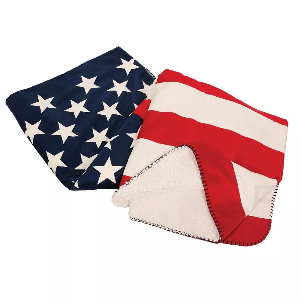 Star Spangled Throw, 50” x 60”