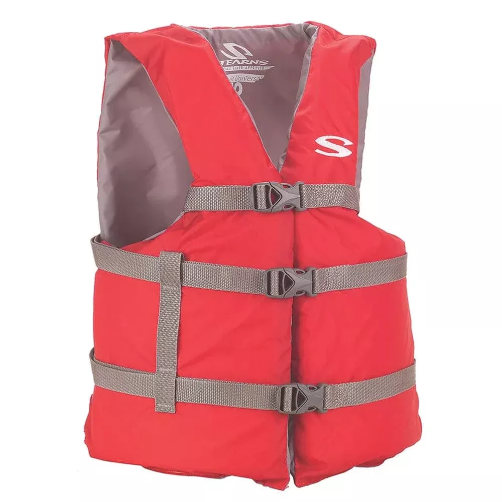 Stearns Classic Series Adult Universal Oversized Life Jacket – Red