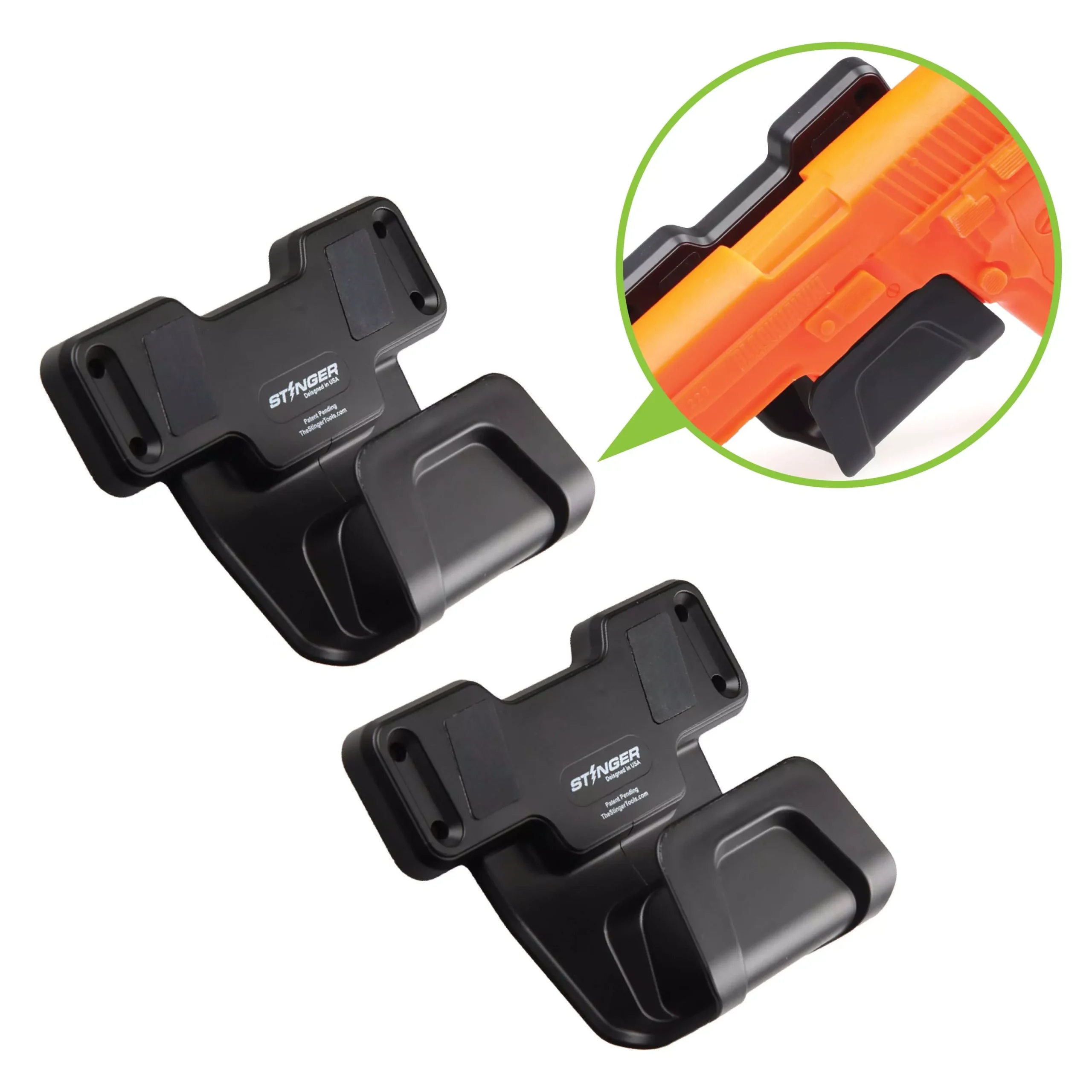Stinger Magnetic Gun Mount (M1) w/ Safety Trigger Guard Protection
