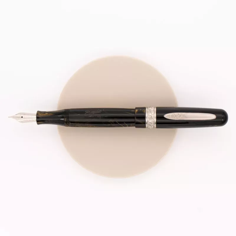 Stipula Etruria Magnifica Oro Nero Fountain Pen Stub