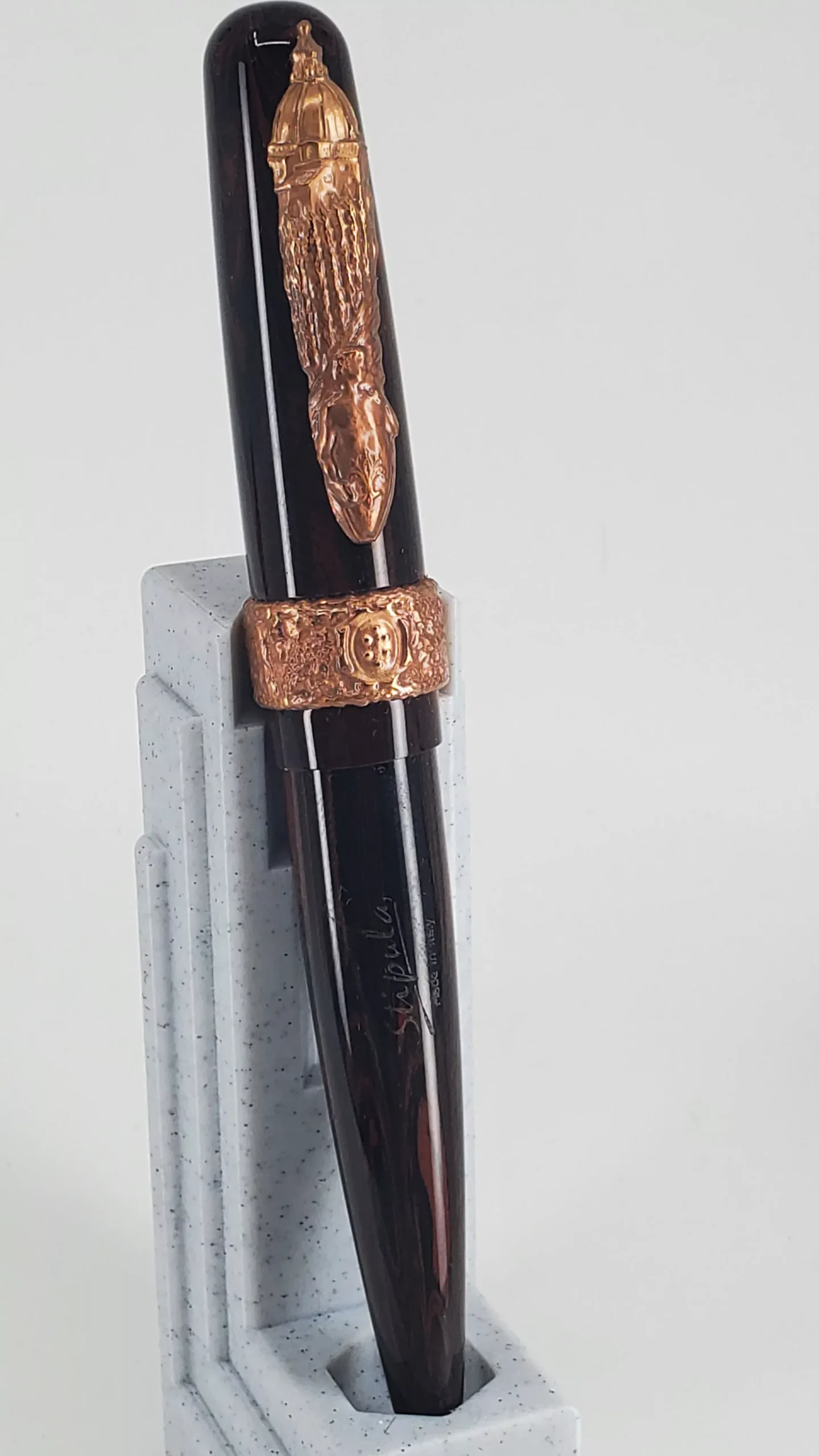 Stipula Tuscany Dreams Brown Ballpoint Pen