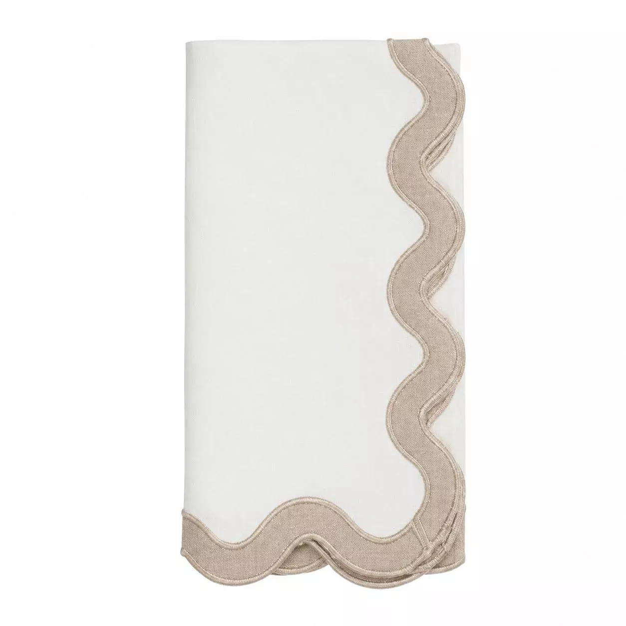 Stone Washed Scallop Napkin