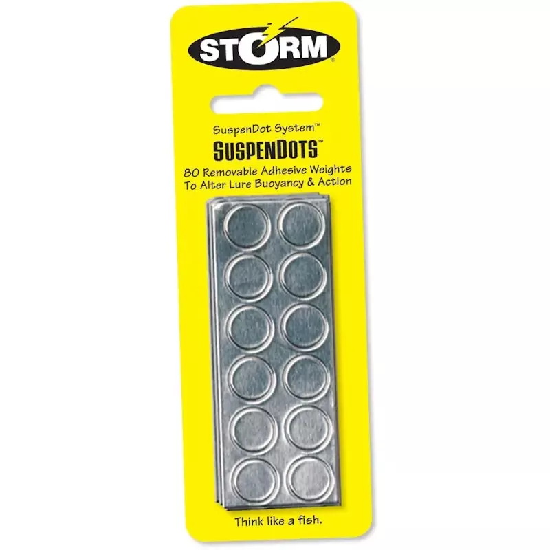 Storm SuspenDots Removable Adhesive Weights 80 Pk
