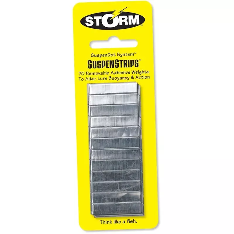 Storm SuspenStrips Removable Adhesive Weights 70 Pk