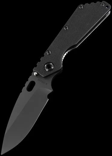 Strider SMF G10 Black Custom Knife