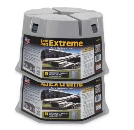 Stromberg Carlson Base Pad Extreme, 7" Blocks, 6000 LB Max Capacity, 2 Pack• JBP-712.2