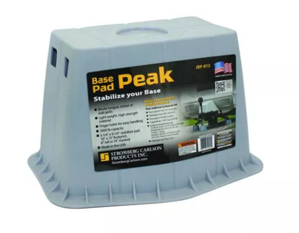 Stromberg Carlson Base Pad Peak for Scissor or Stab Jacks, 1 Pack• JBP-813.1