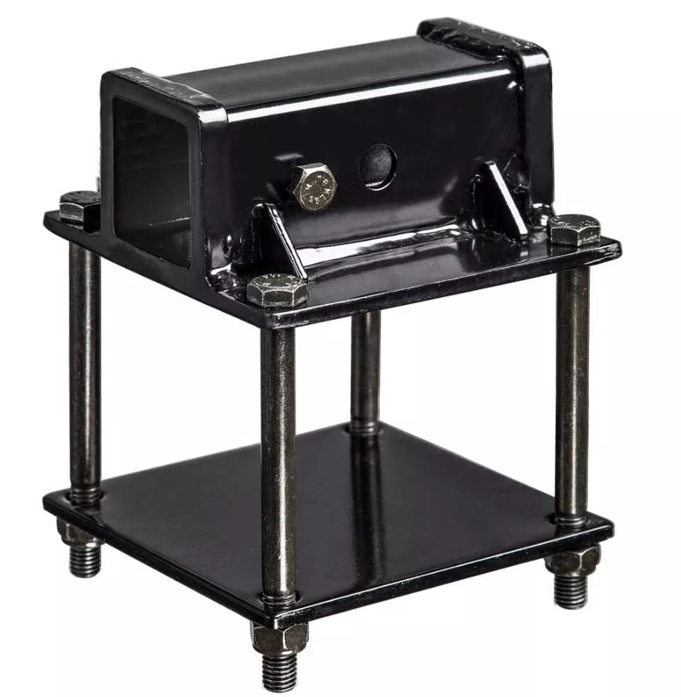 Stromberg Carlson Bumper Hitch Adapter for 2" Receiver and 4" Square Bumper• BA-100