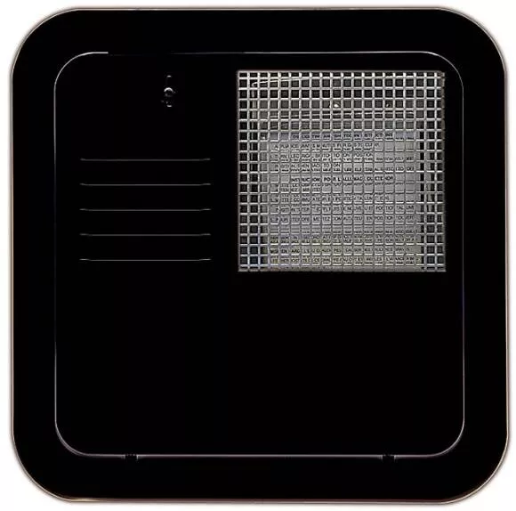 Suburban Water Heater Access Door, Flush Mount, 6 Gallon, Black• 6255AEB