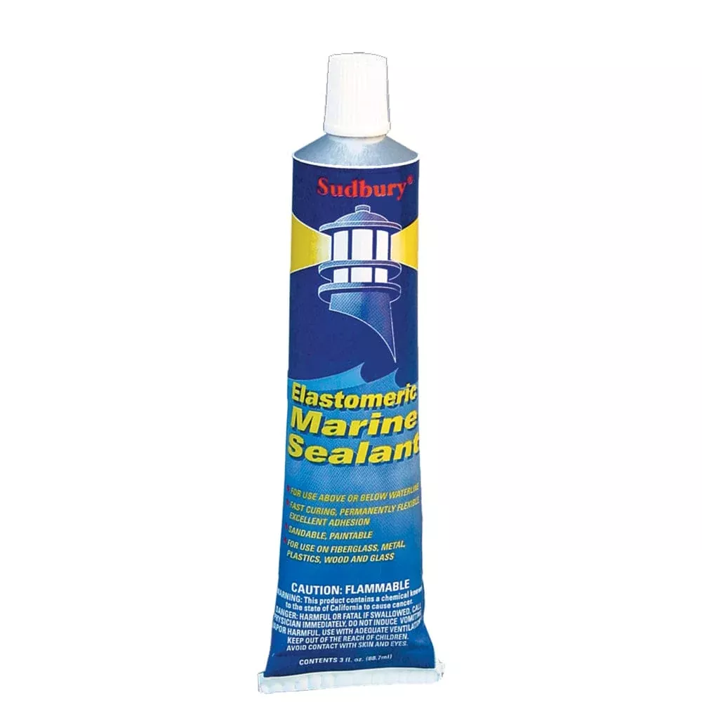 Sudbury Elastomeric 3 oz (89ml) Sealant Tube – White