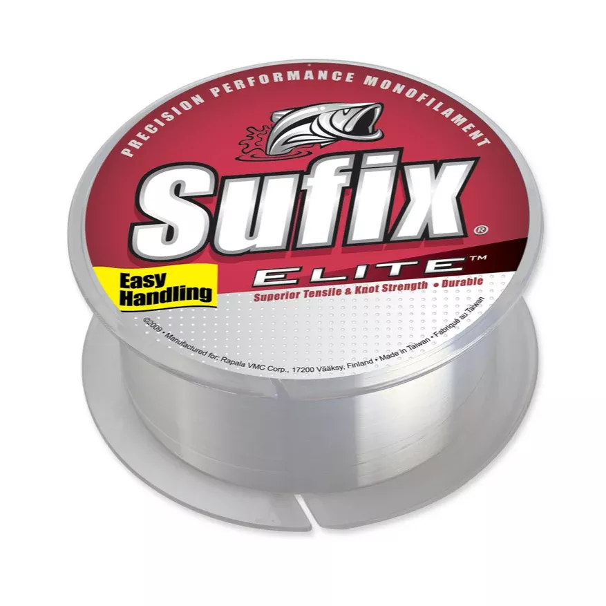 Suffix Elite 10lb 330 Yd Spool – Clear