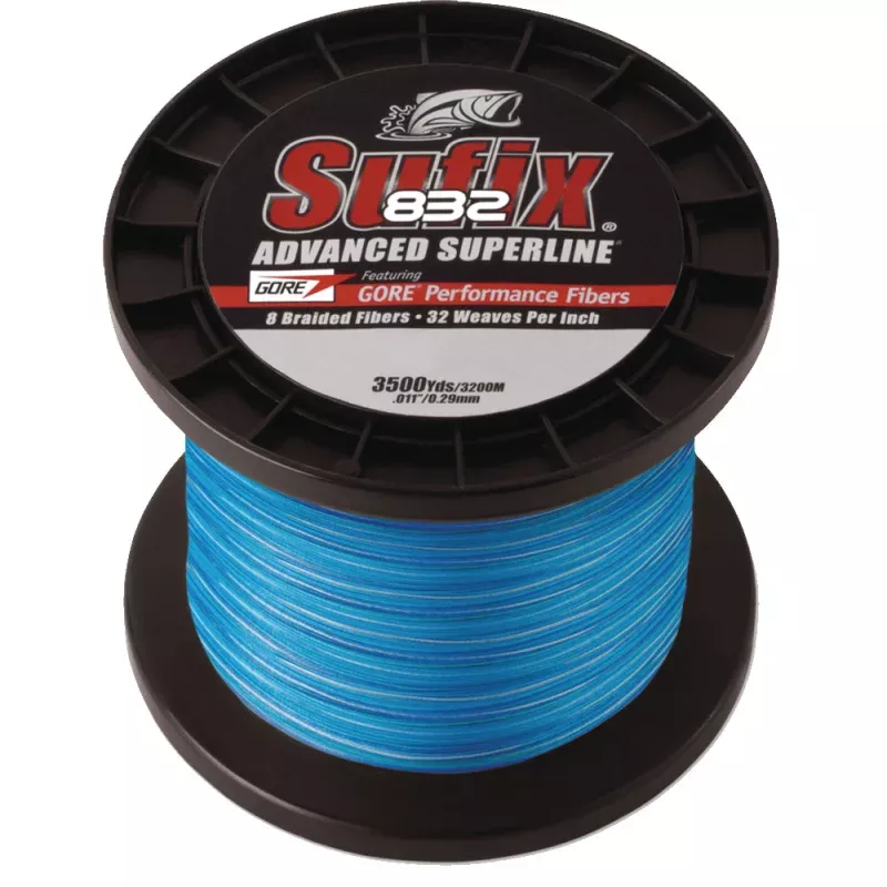 Sufix 832 Braid – 50lb – Coastal Camo – 3500 yds