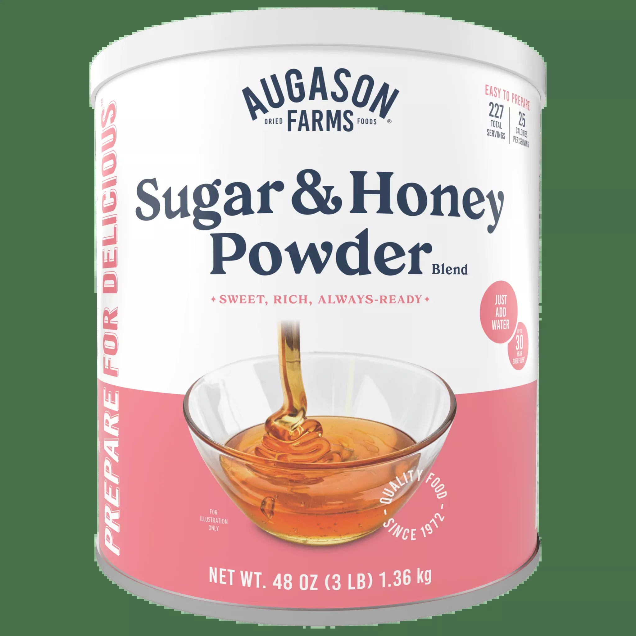 Sugar & Honey Powder Blend Can, 227 Servings