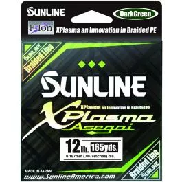 Sunline Xplasma Asegai Braid - Light Green - 50 LB. (165 YDS.).