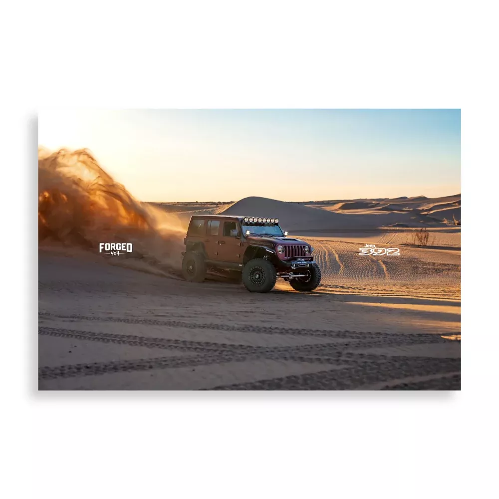 Sunset Dunes Poster