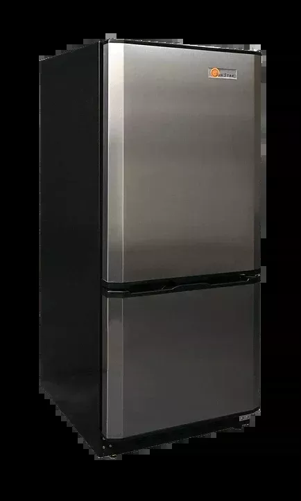 SunStar 10CU Solar DC/AC Refrigerator – Stainless Steel ST-10RF-SS