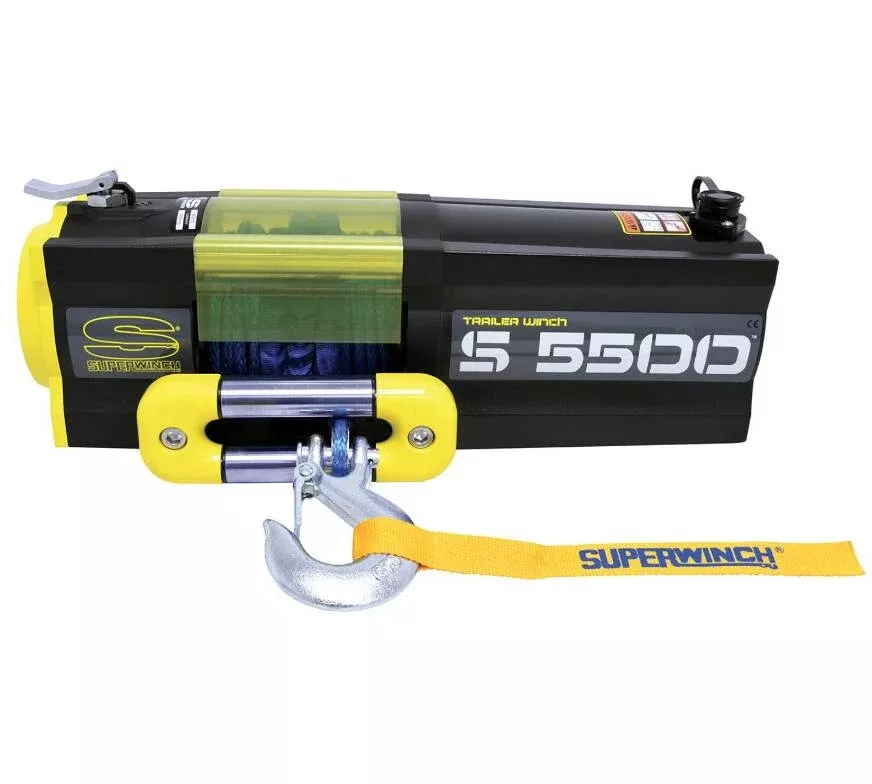 Superwinch S5500SR 12V Synthetic Rope Winch• 1455201