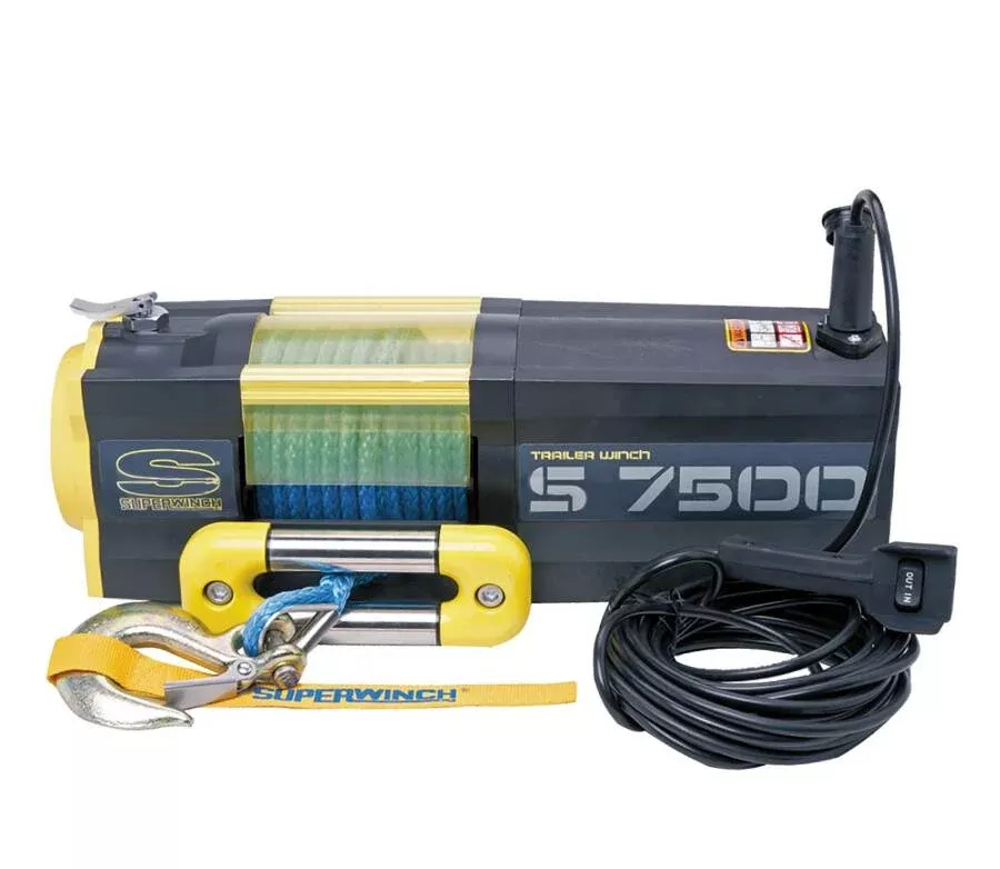 Superwinch S7500SR 12V Synthetic Rope Winch• 1475201
