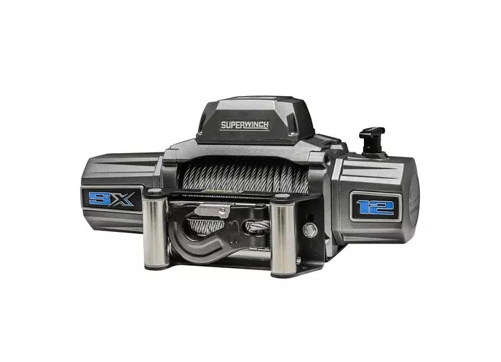 Superwinch SX12 12V DC 12,000lb Wire Rope Winch• 1712200