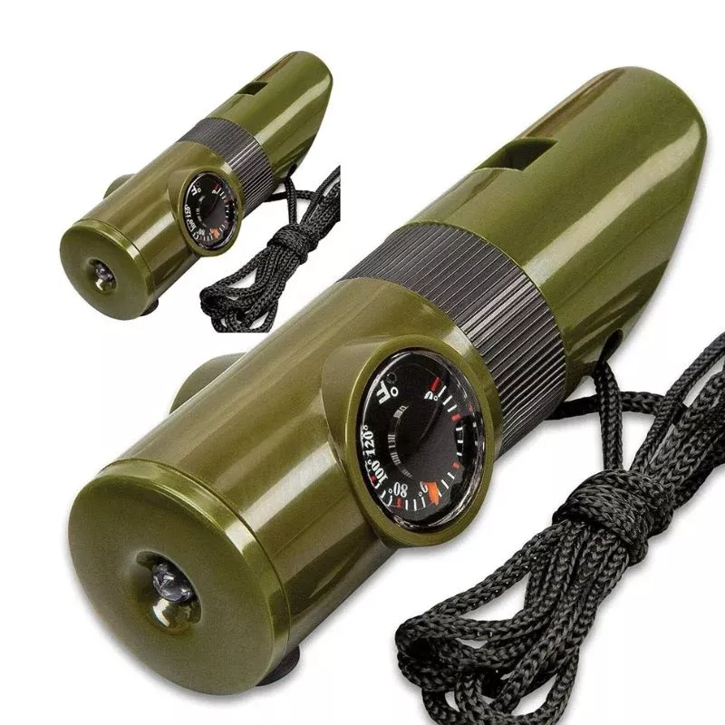 Survival Whistle Compass