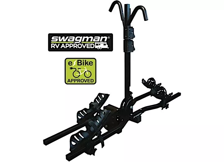 Swagman E-Spec 2 Bike Hitch Mount Carrier, RV Approved• 66689