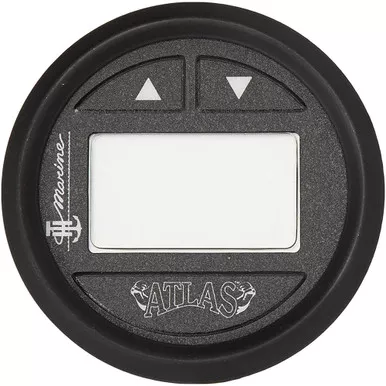 T-H Marine ATLAS Black Bezel Hydraulic Gauge Kit, 4/8-Inch