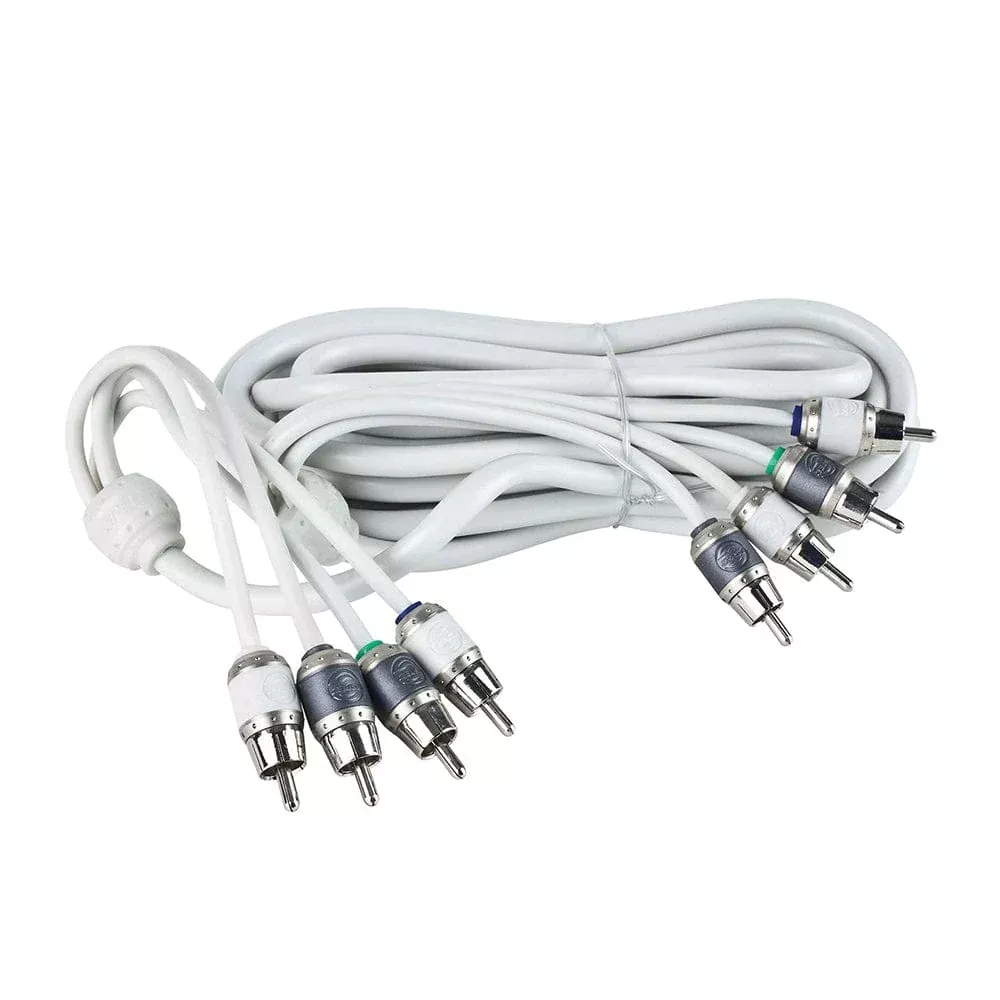 T-Spec V10 Series RCA Audio Cable – 4 Channel – 17′ (5.18 M)