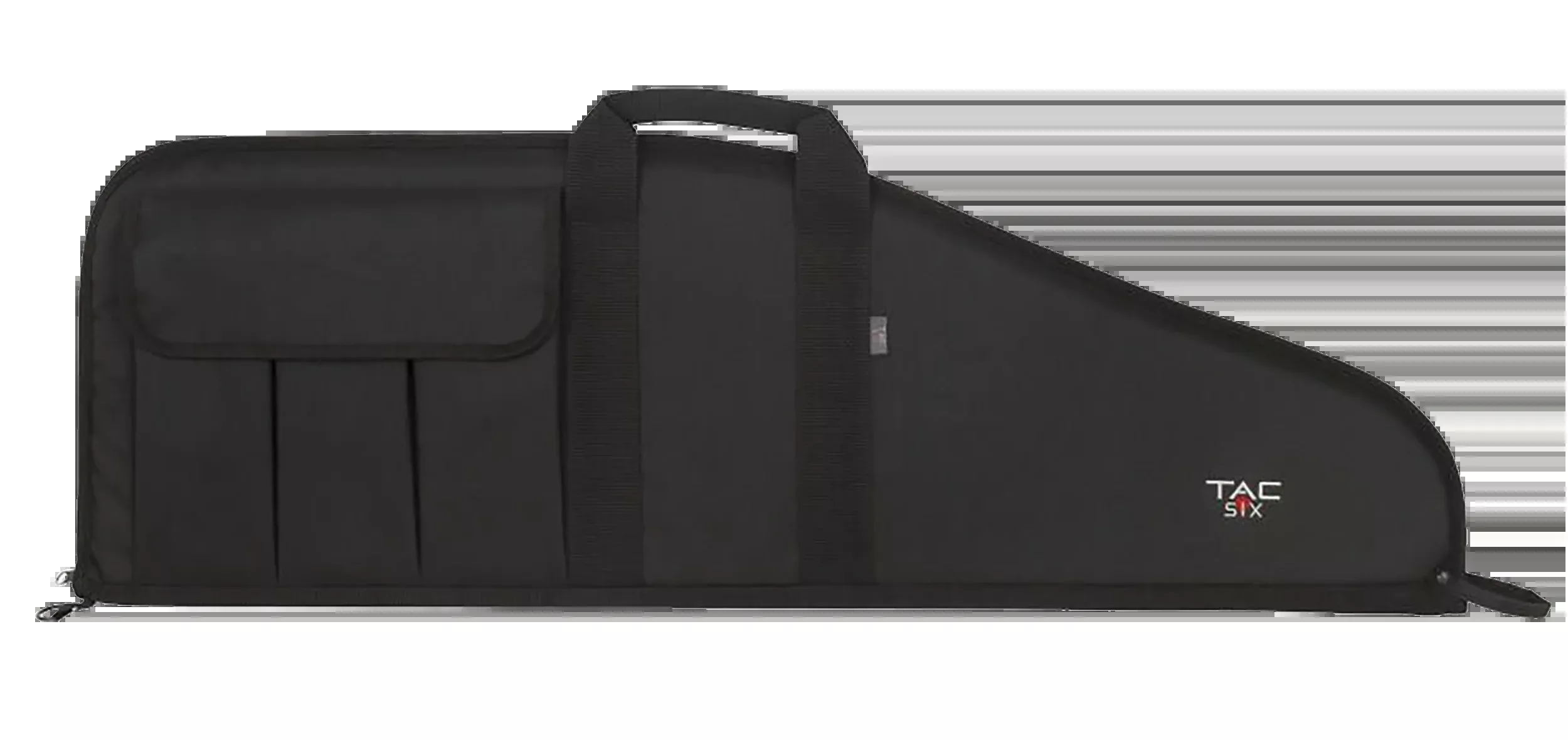 Tac Six Engage Tactical Rifle Case 38-Inch, Endura Fabric, Mag Pockets, Lockable, 1080