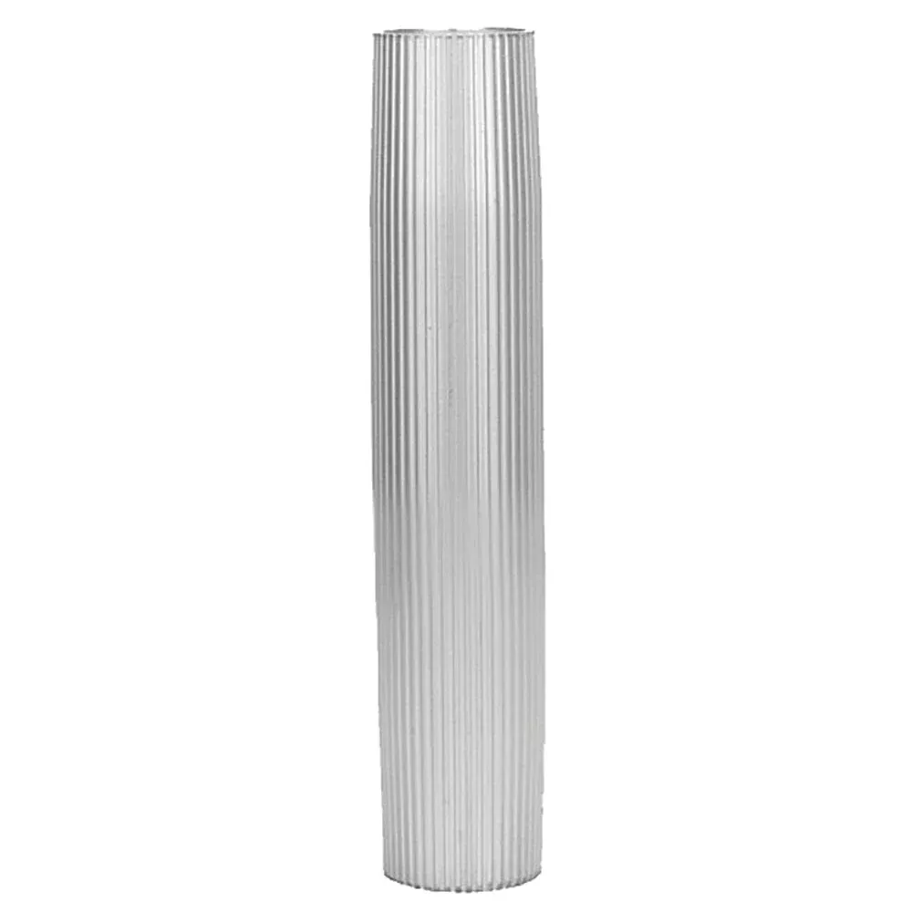 TACO Aluminum Ribbed Table Pedestal – 2-3/8″ O.D. – 30-3/4″ Length