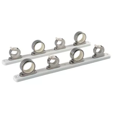 TACO Polished SS 4-Rod Hanger with Poly Rack