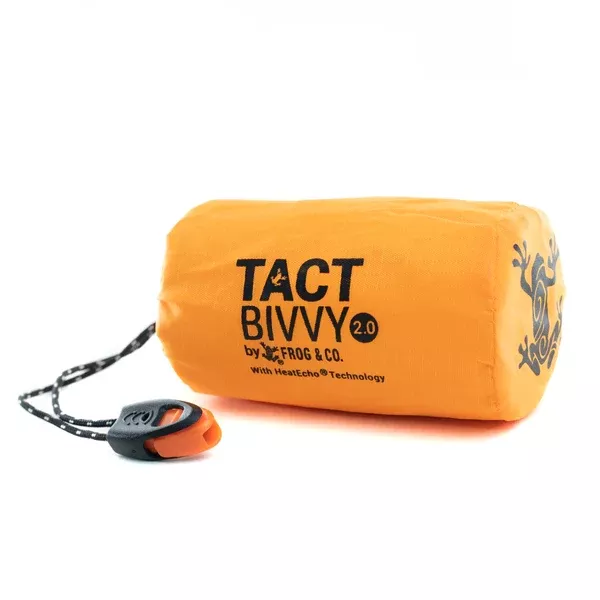 Tact Bivvy 2.0 Emergency Sleeping Bag - (Orange)