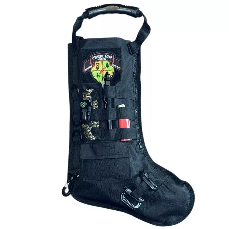Tactical Christmas Stocking – Black