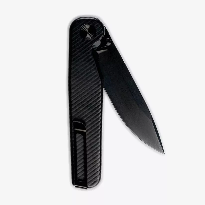 Tactile Knife Co. Rockwall DLC Magnacut Titanium Handle Thumbstud Linerlock Folding Knife