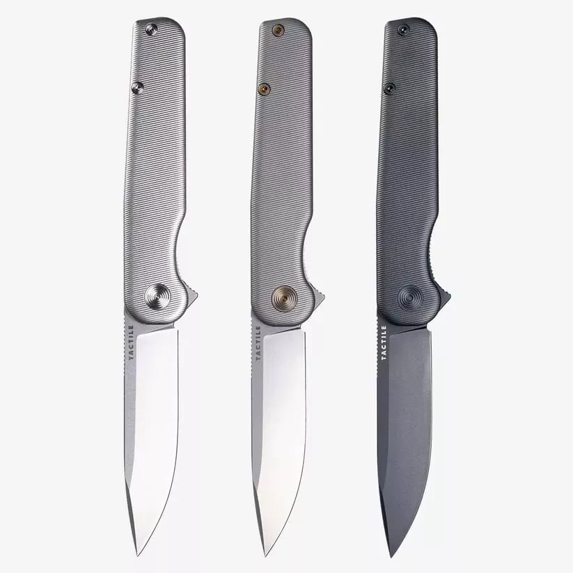 Tactile Turn Rockwall Flipper Linerlock Folding Knife