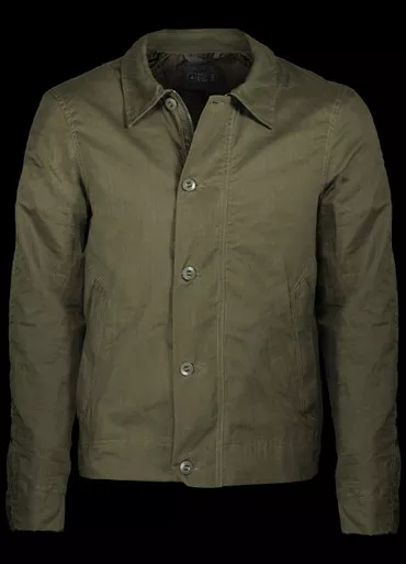 TAD Rake Waxed Jacket Olive