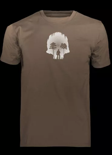 TAD Skull Cave T-Shirt Dark Earth