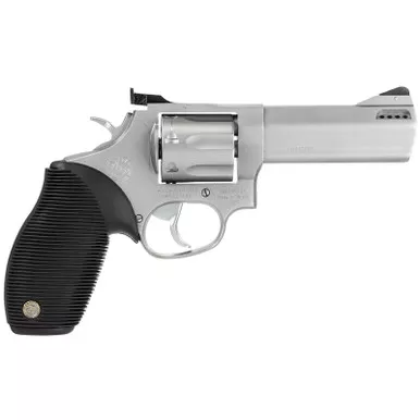 Taurus 627 Tracker 357 Mag/38Spl 4" Ported Barrel Fixed Sight 'Ribber Grip' Matte SS Finish 7rd