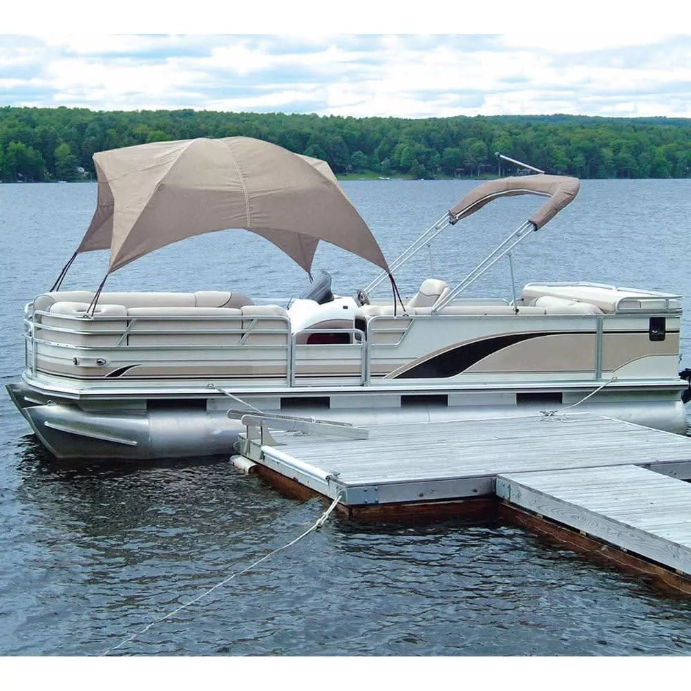 Taylor Made Pontoon Easy-Up Shade Top - Sand - 12003OS