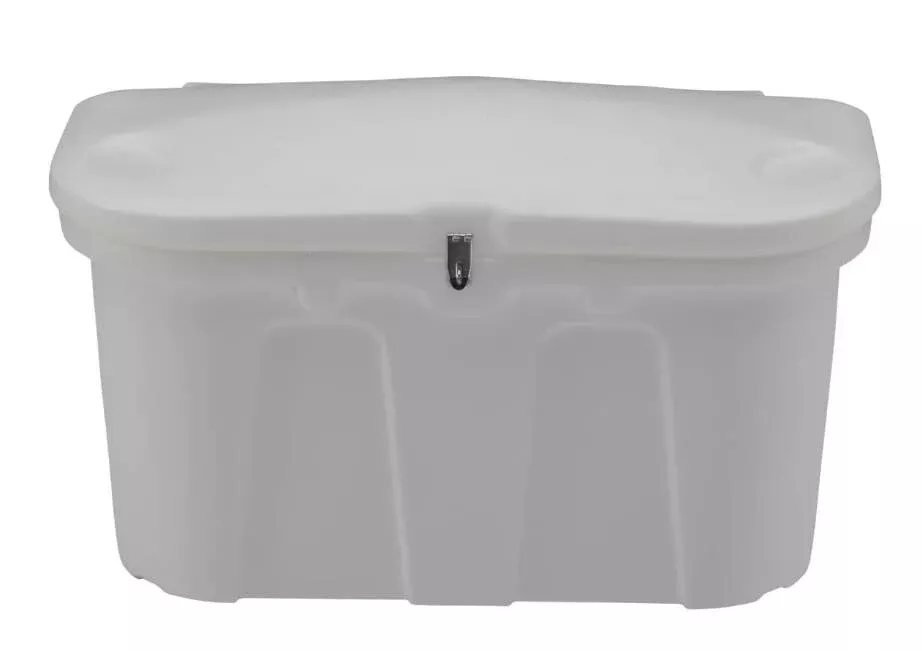 Taylor Made Stow N’ Go White Poly Dock Box 43″x21″x26″• 123650