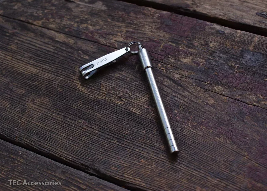 TEC Accessories PicoPen Stainless Steel Ballpoint Pen