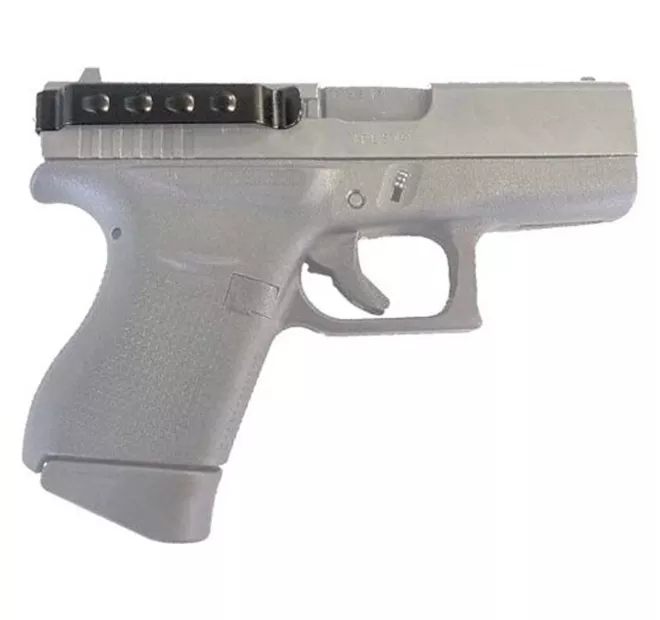 Techna Clips GLOCK 43 Retention Belt Clip Ambidextrous #G43BRL