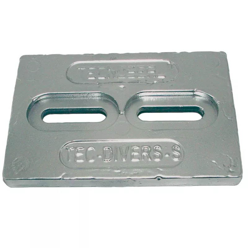Tecnoseal Mini Zinc Plate Anode 6 x 4 x 1/2