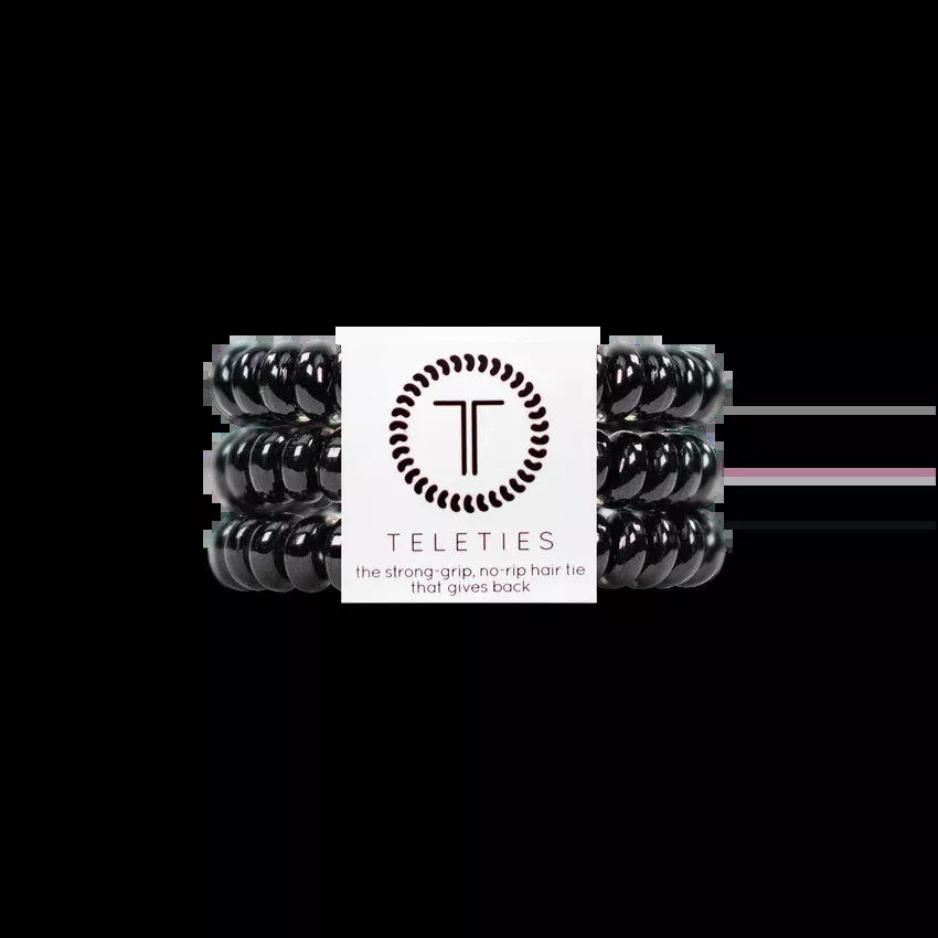 Teleties Small Jet Black