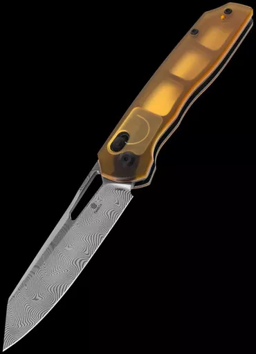 Tenable Shard Ultem Damast Folding Knife