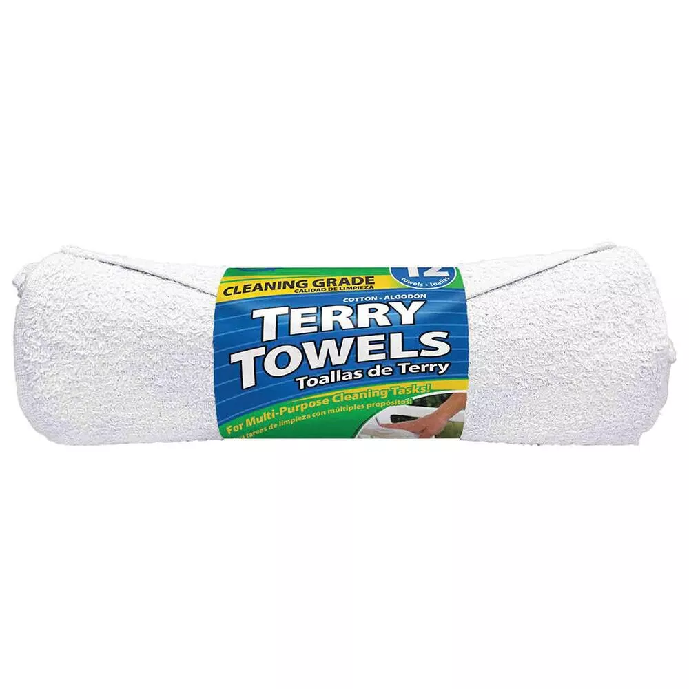 Terry Towels, 12-pack