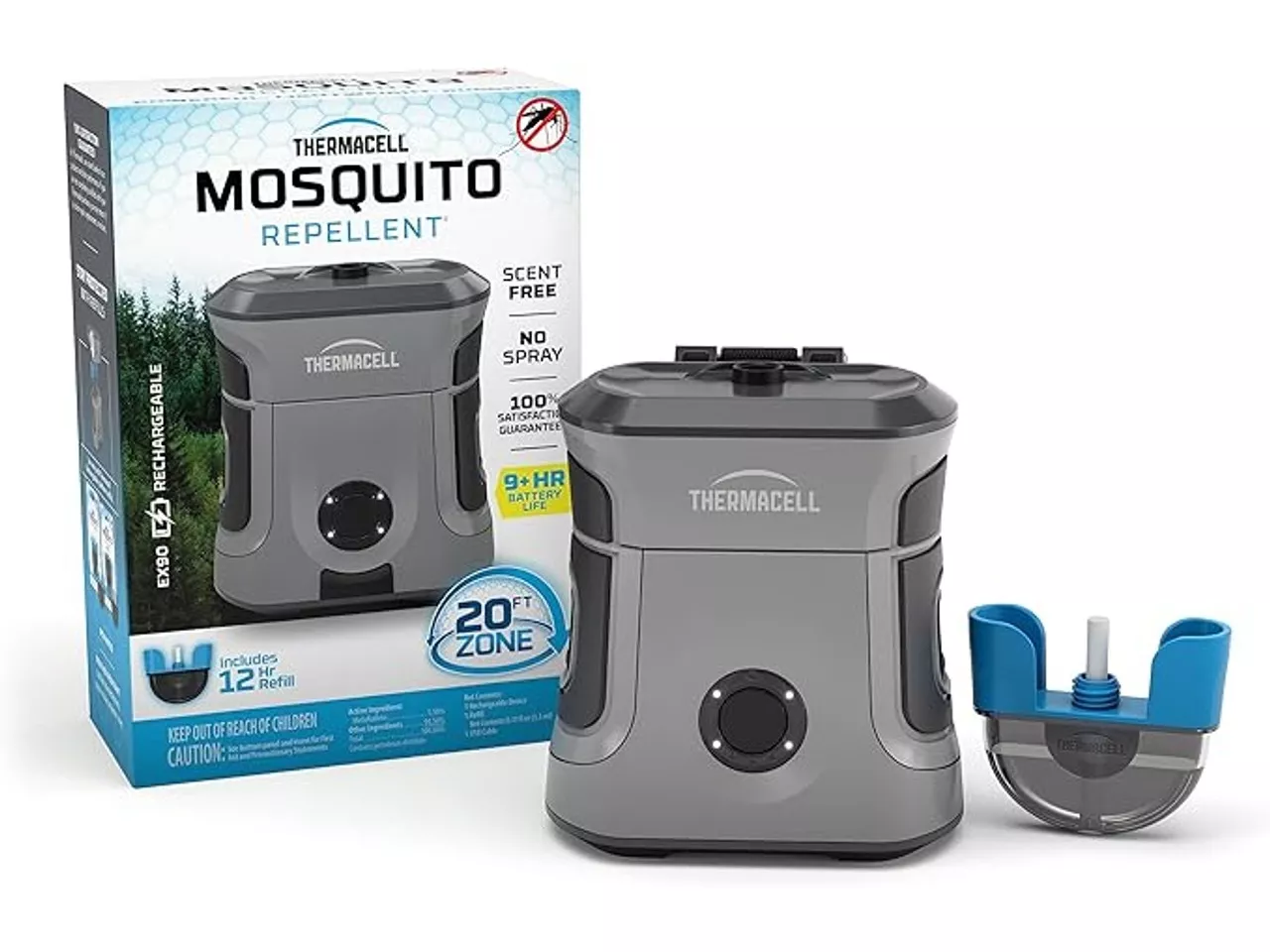 ThermaCELL Adventure Rechargeable, Grey