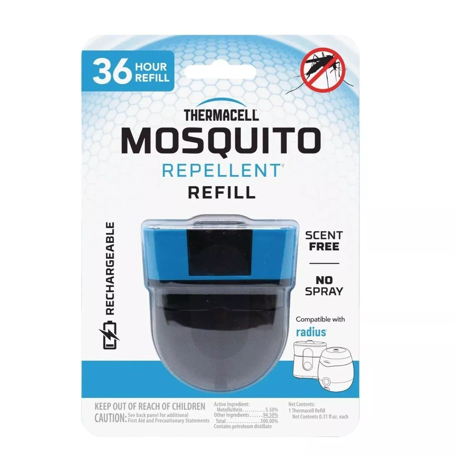 Thermacell Rechargeable Mosquito Repellent Refills