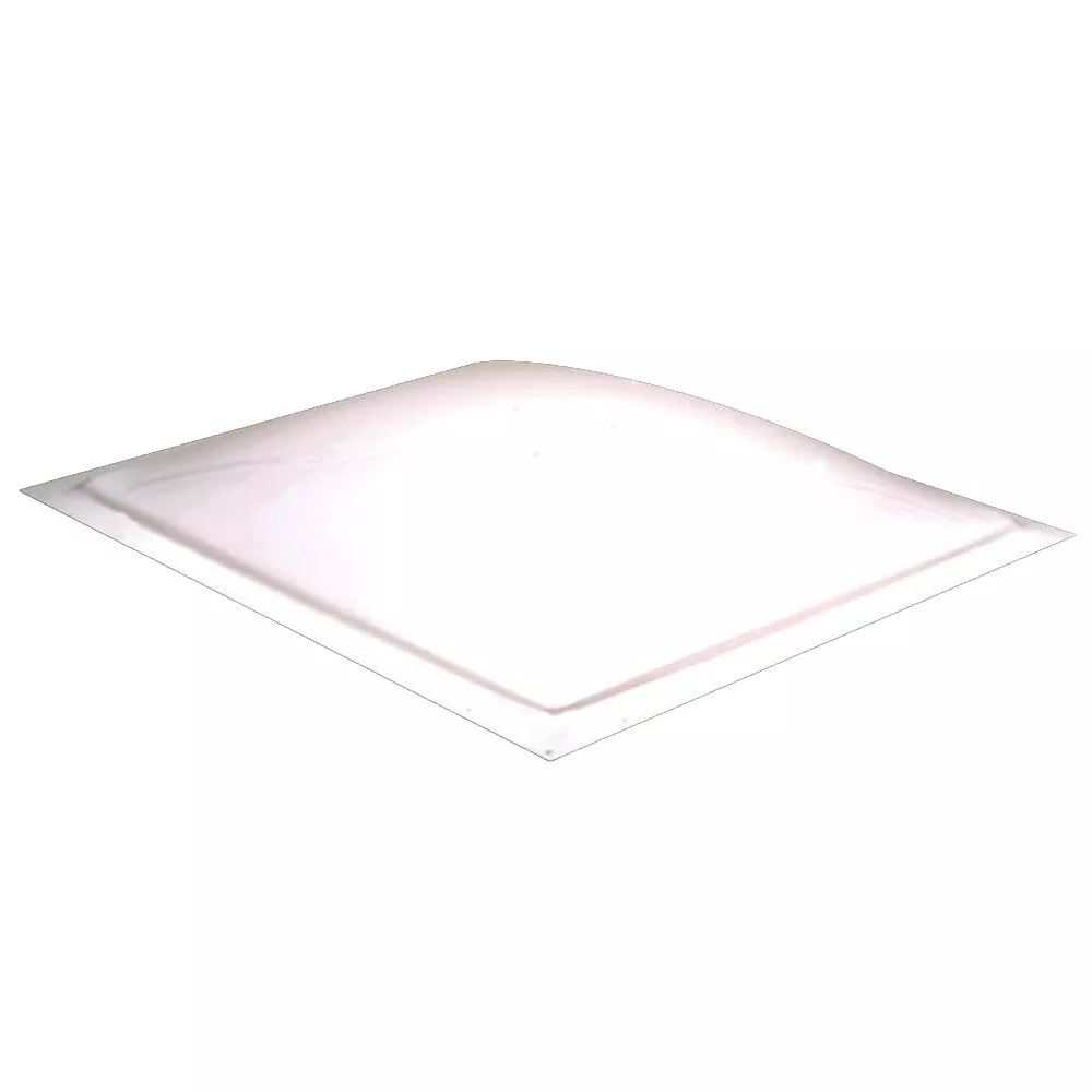 Thermoformed Polycarbonate 22” x 22” RV Skylight, White